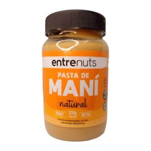 Pasta de mani natural ENTRENUTS x 370g