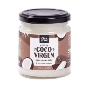Aceite de coco virgen CHIA GRAAL x 180 cc
